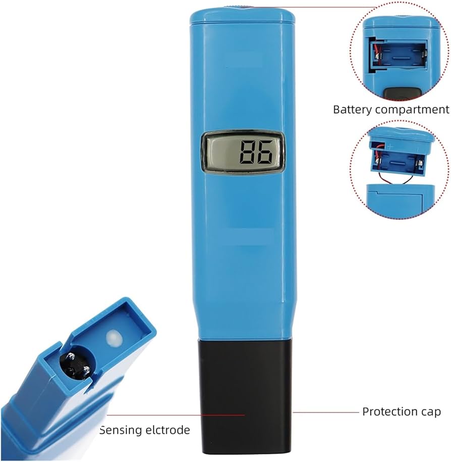 Tester  Medidor de calidad de agua 10000ppm TDS pureza del agua