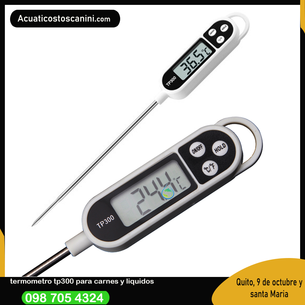 Termometro de liquidos cicona y carne tp300
