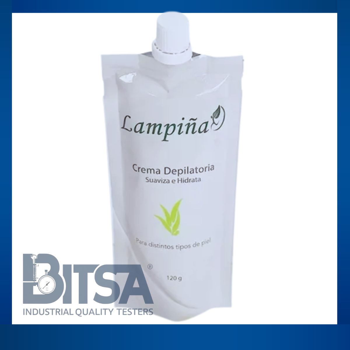Crema Depilatoria 120 Gr Lampina frasco