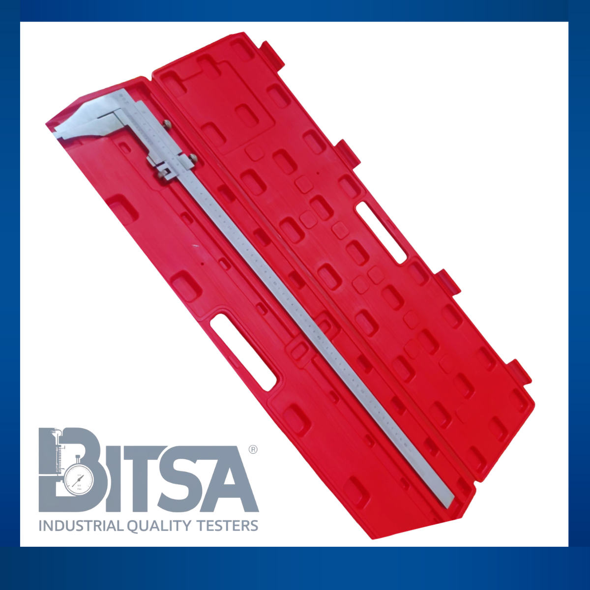 Calibrador Metálico Analógico Pie de Rey 24 Pulgadas 600mm fuerte y resistente