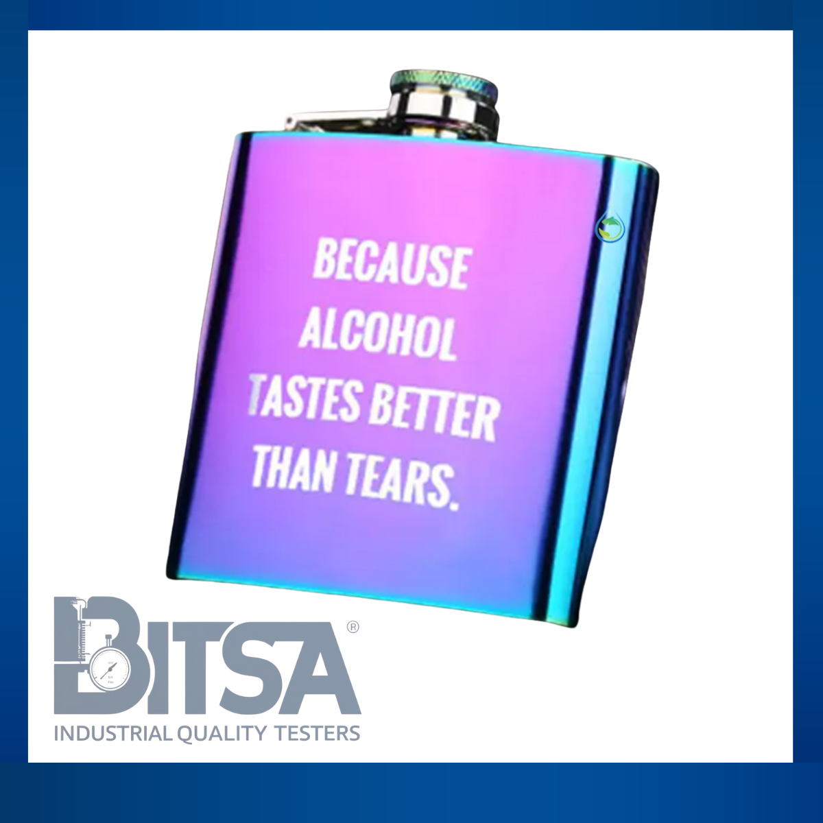 Caminera Licorera de Acero Inoxidable 6oz fosforecente full colores