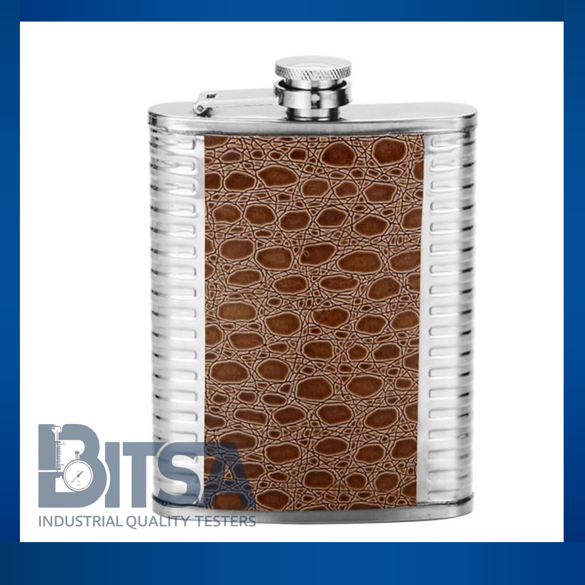 Caminera Licorera de Acero Inoxidable 8oz  - 237ml Rocas Whisky Alcohol Bucanas