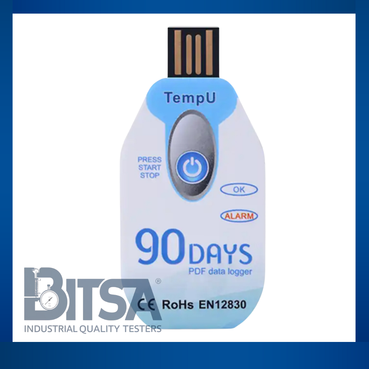 Data Logger Descartables Registro De Temperatura 90 Dias