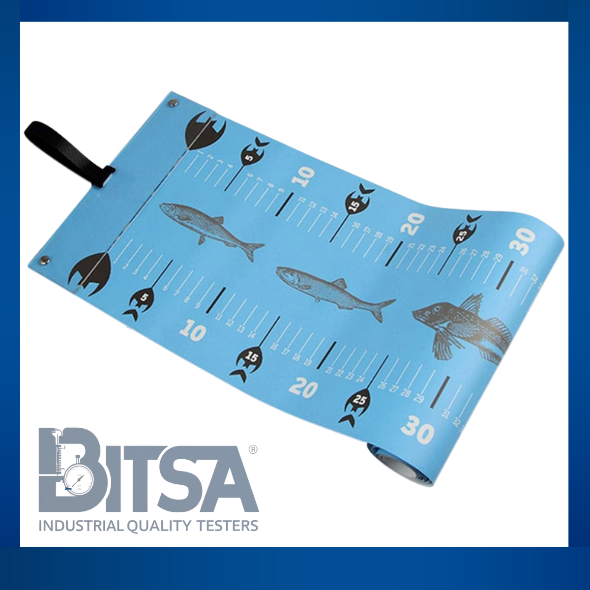 Ictiómetro regla para medir los peces 1.40M Acuacultura