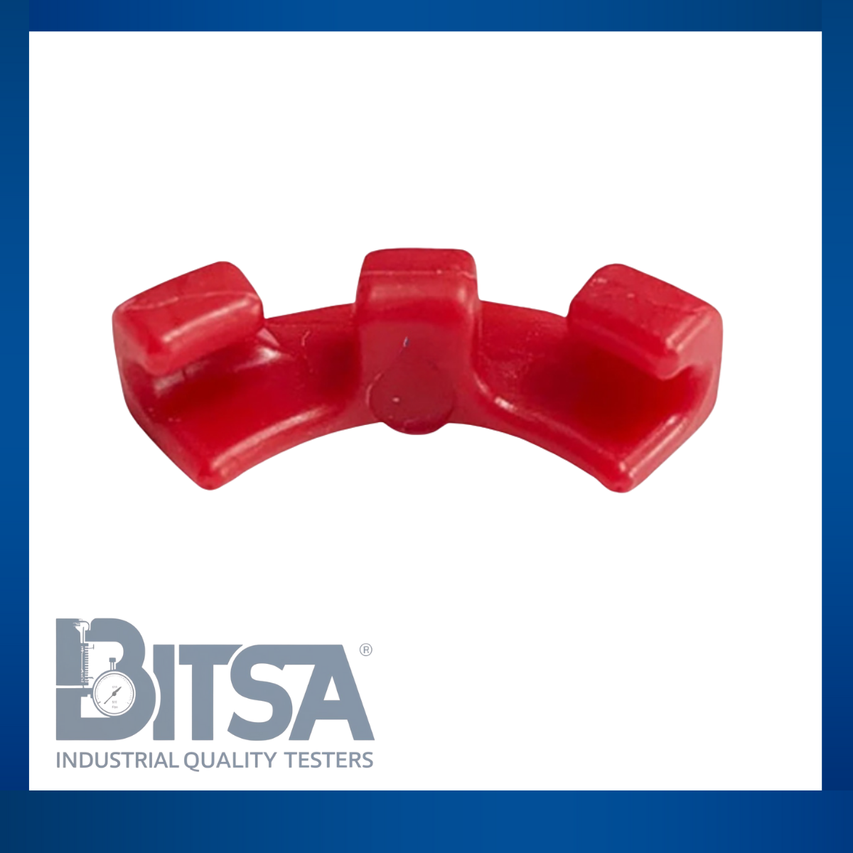 Fijador de Tallos 90 Grados Tamaño 3.5*1cm Rojo