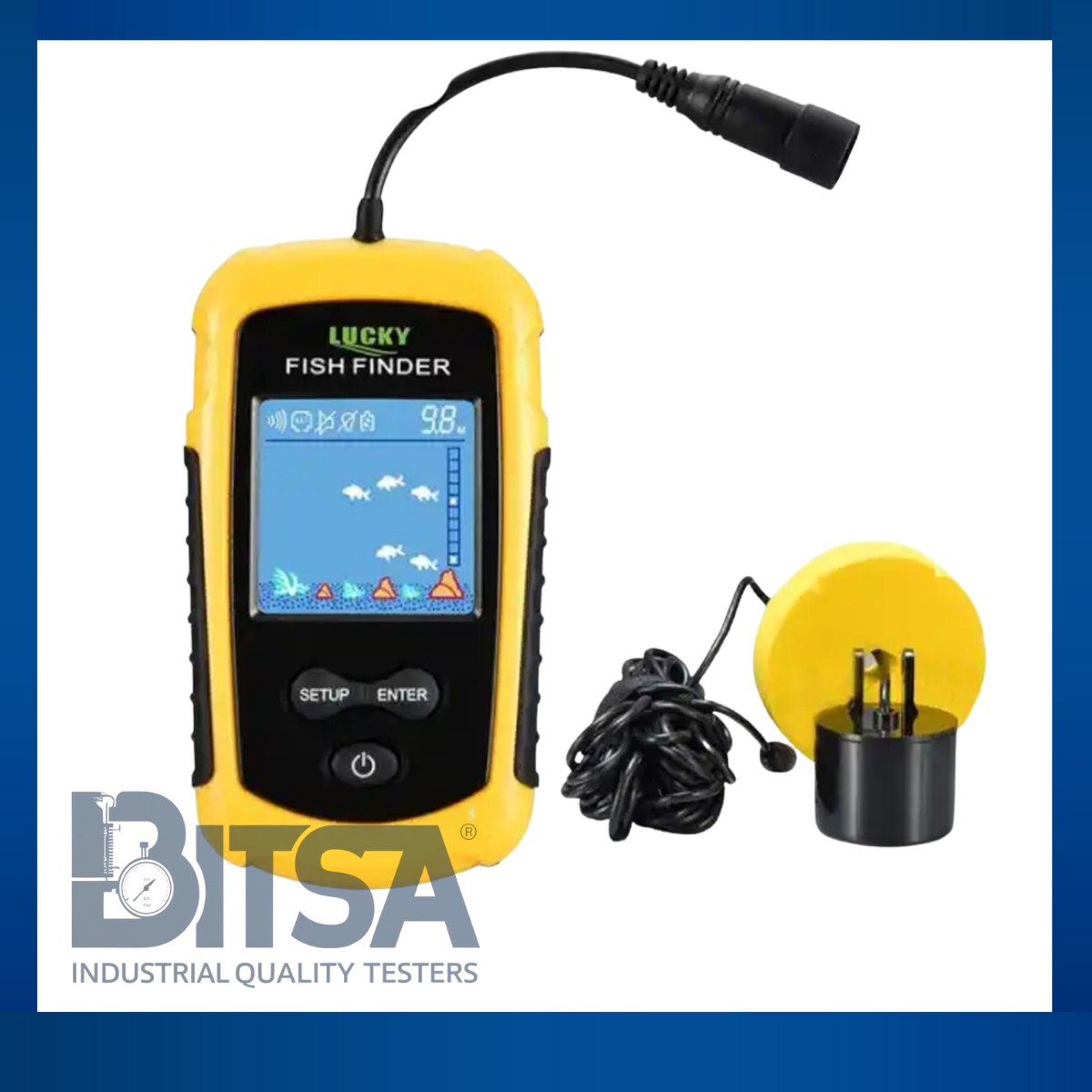 Medidor De Profundidad Digital  para encontrar Peces Ff1108-1