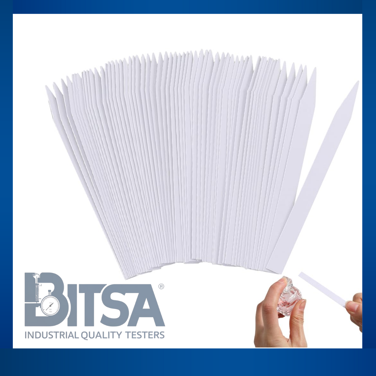 Test Paper Aromas 100 Tirillas para Aromas Esencias Aceites Olores