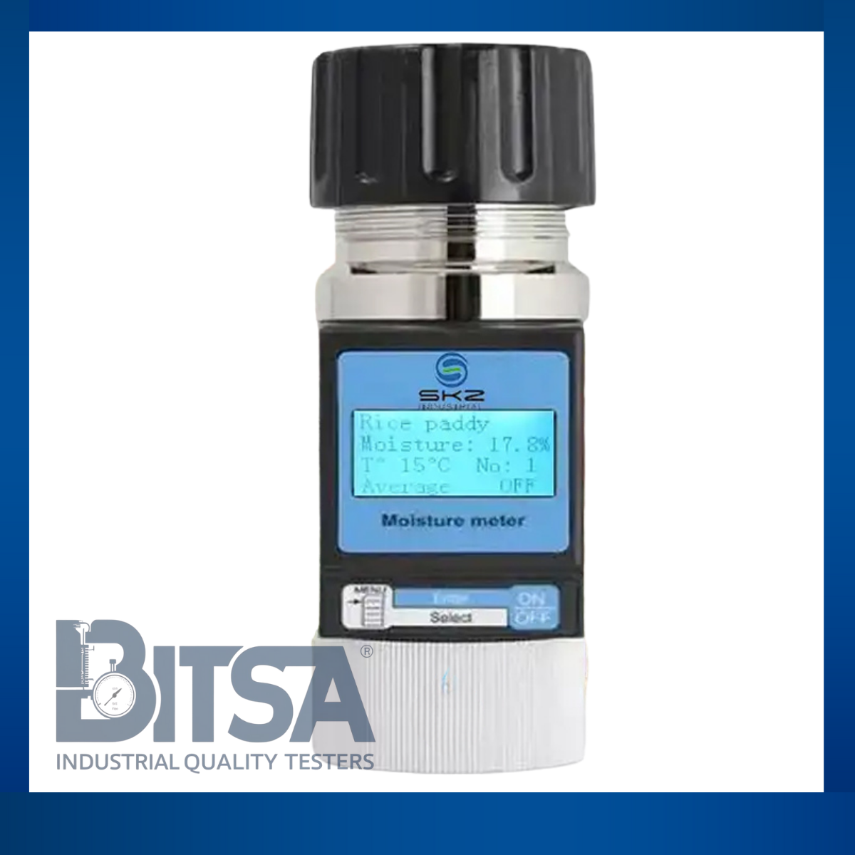 Higrómetro Para Granos Frejol Cacao Arroz Y Otros Skz111b-2 8%-35%