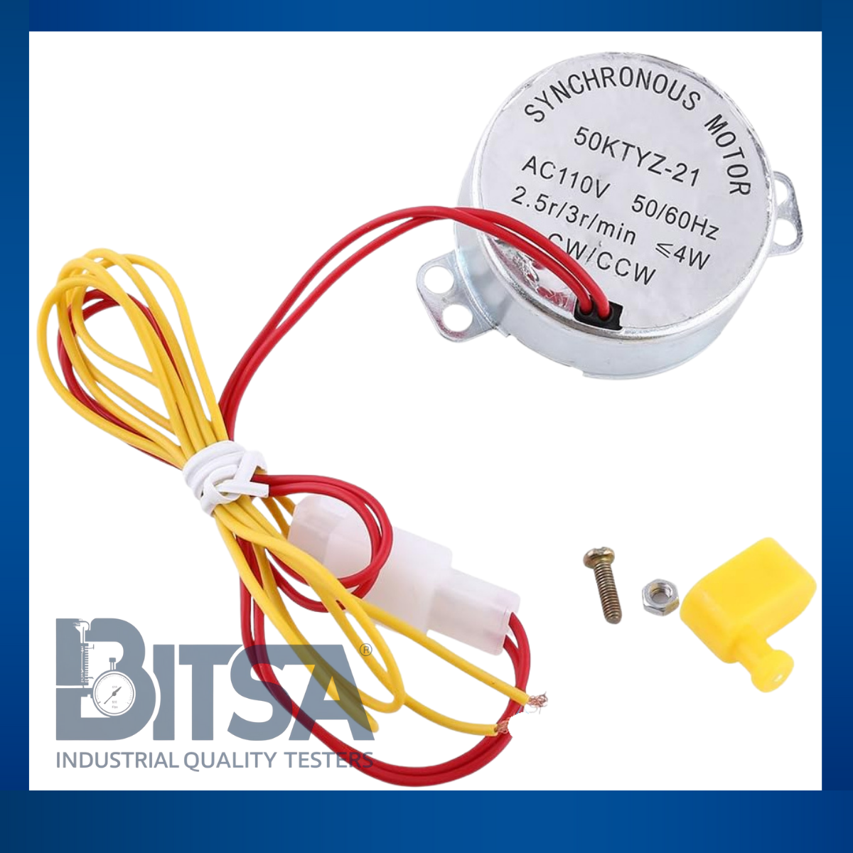 50ktyz-21 110V Mini Motor Para Incubadora de Huevos 