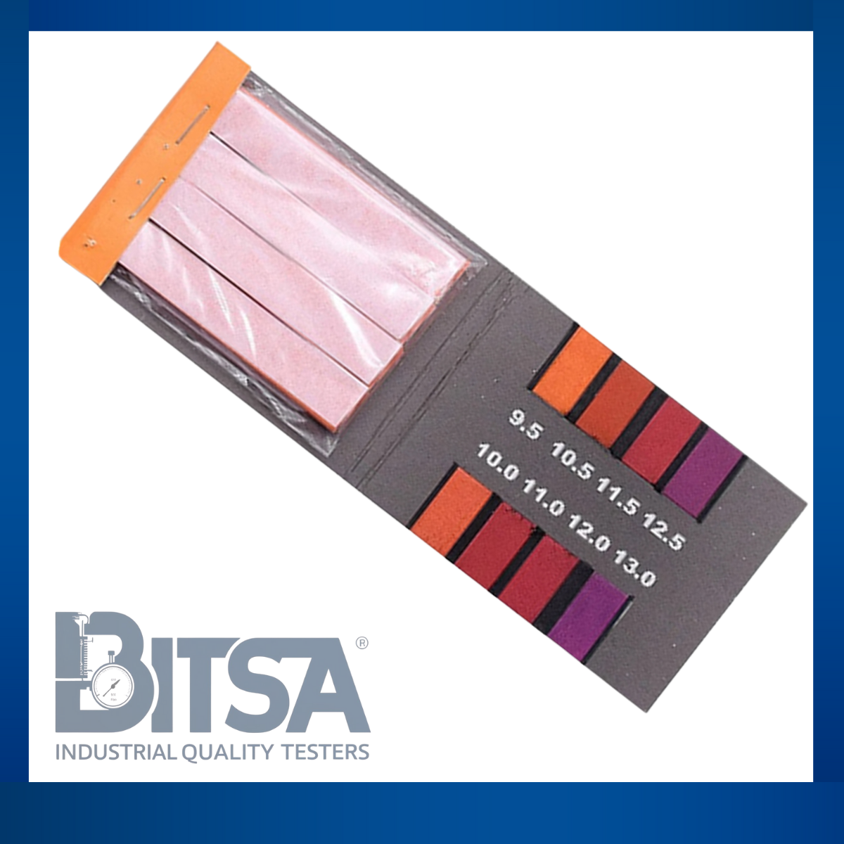 Test Paper Ph 9.5 A 13.00 80 Tirillas papel pH