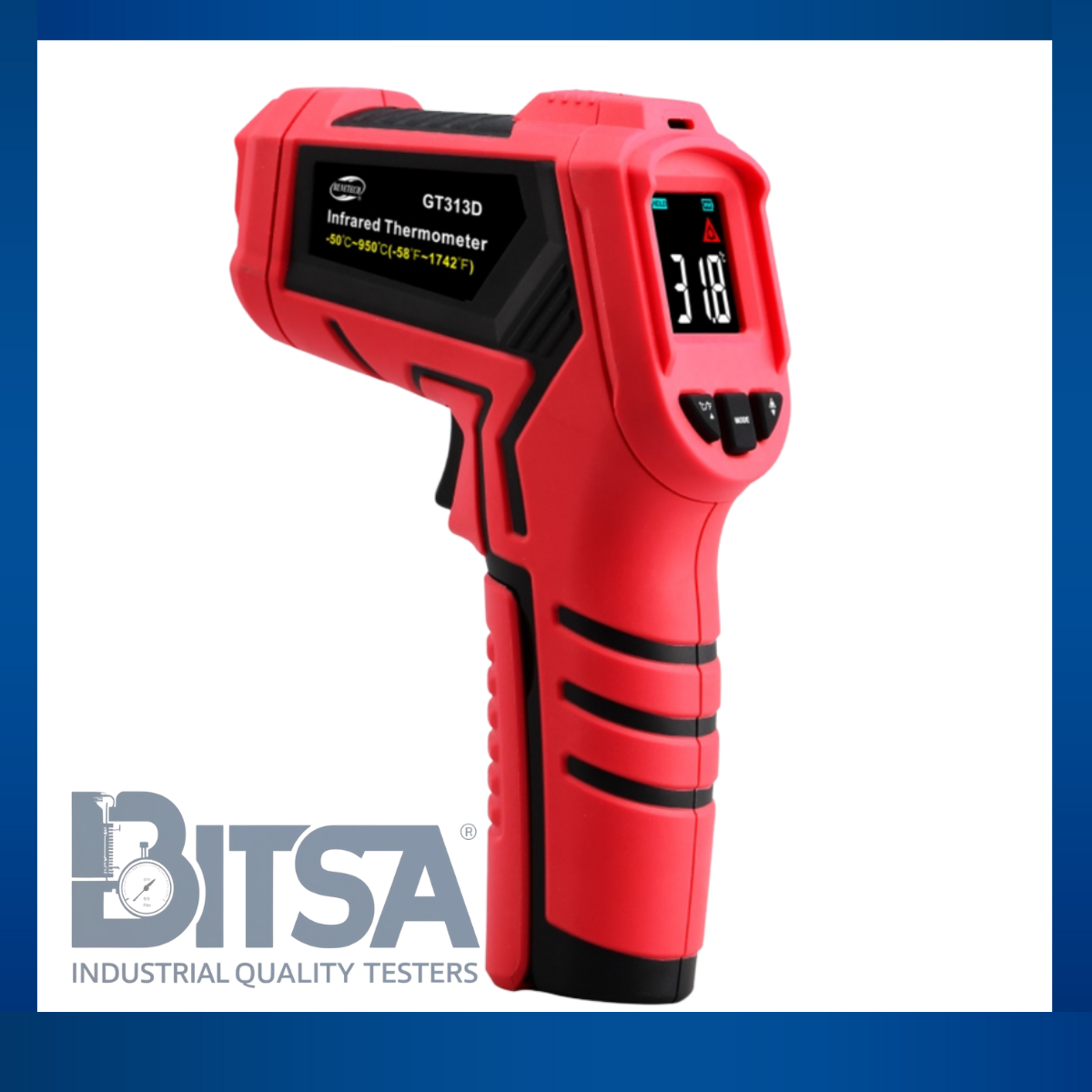 Termometro de -50  a 950 GT313D INFRARROJO 