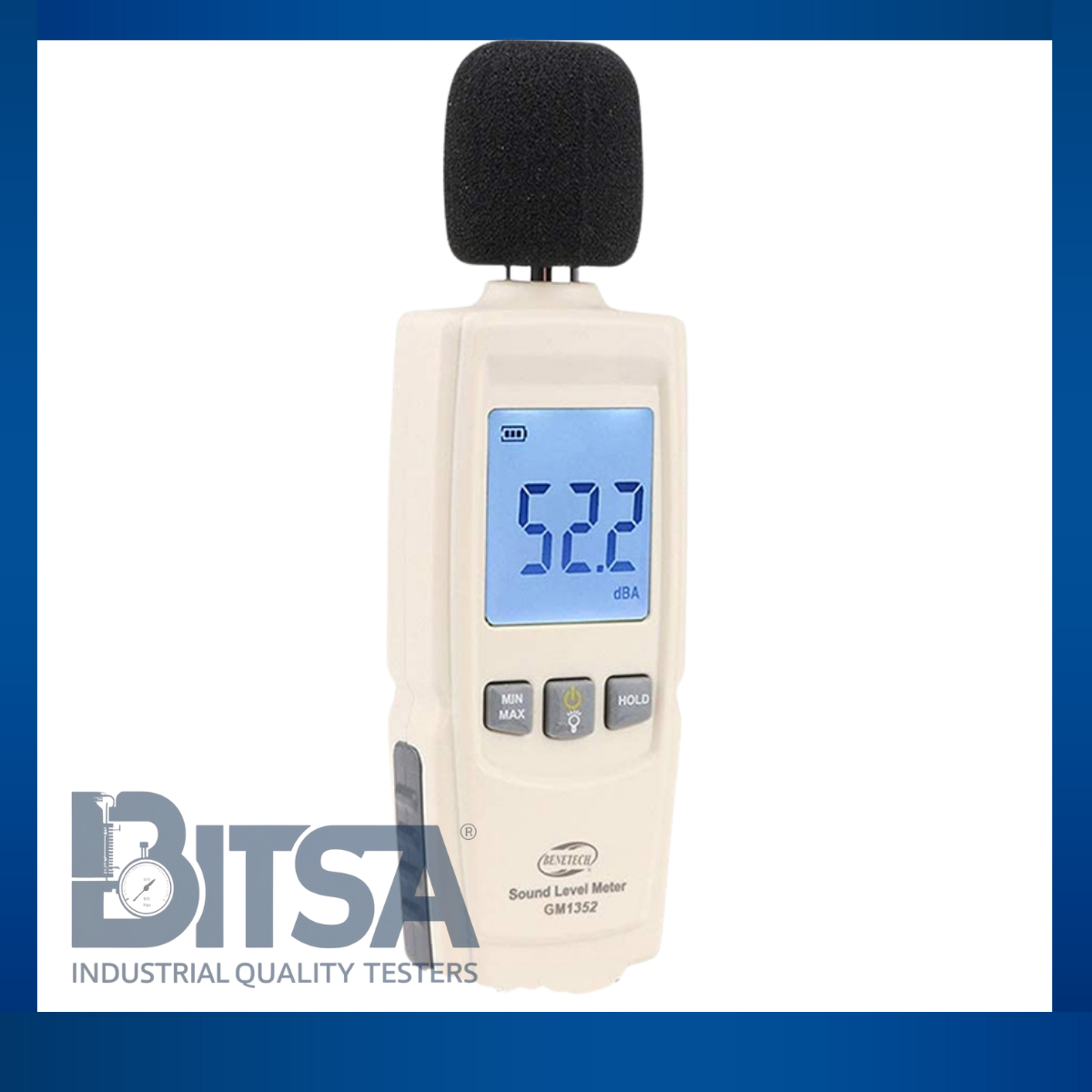 Medidor De Sonido Digital Profesional 30- 130dB nivel de ruido en aire libre o ambiente cerrado