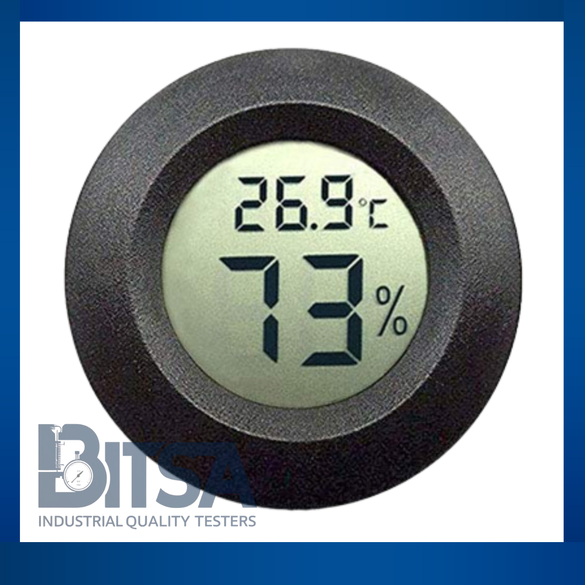 termohigrometro pequeño redondo portatil