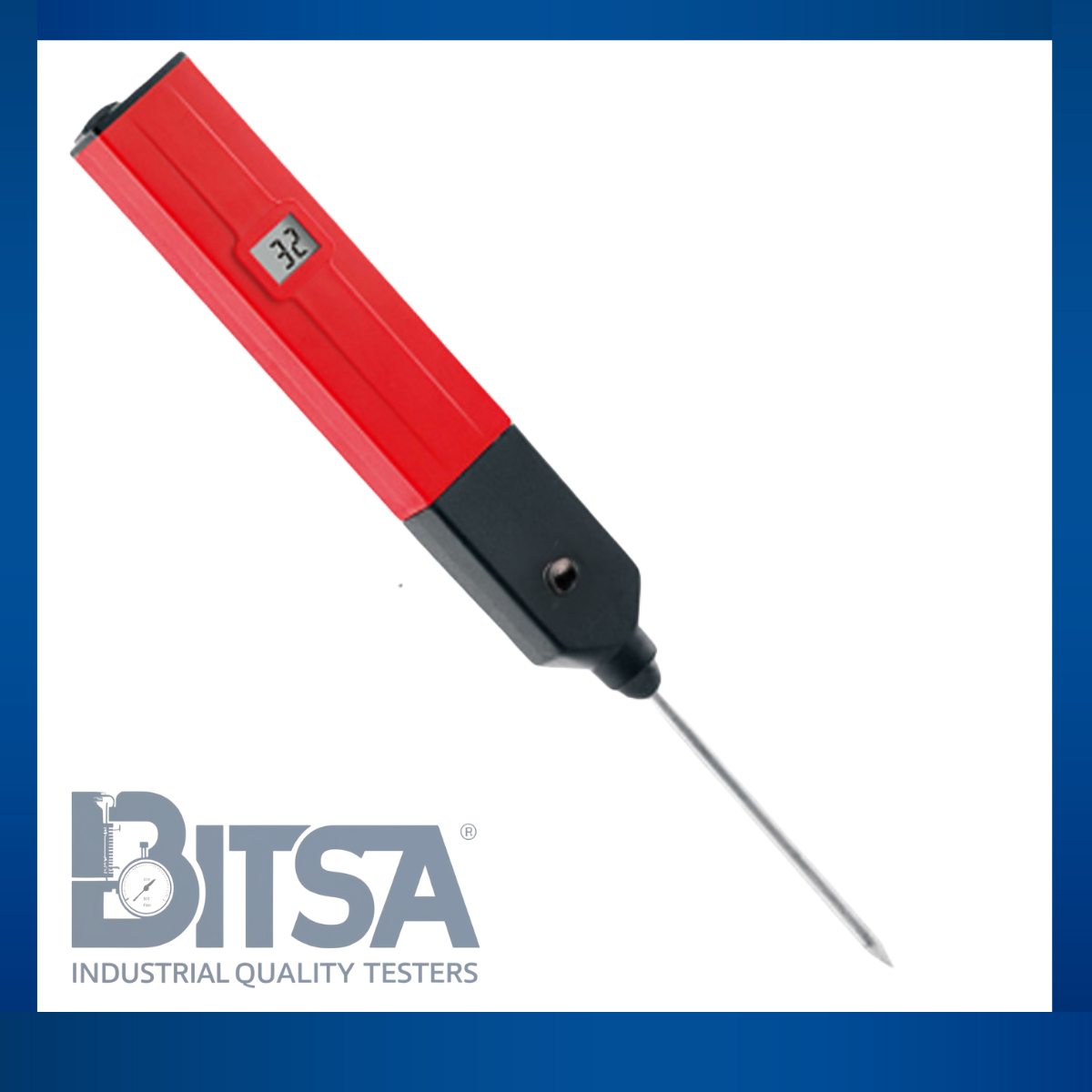 Termómetro Tipo Pluma Hasta 300 Grados Celsius con punzón 502