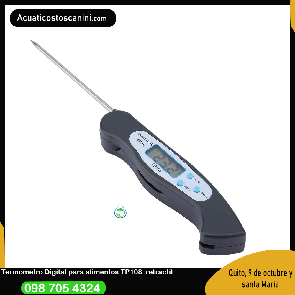 Termometro retractil de bolsillo de -50 a 300 °c